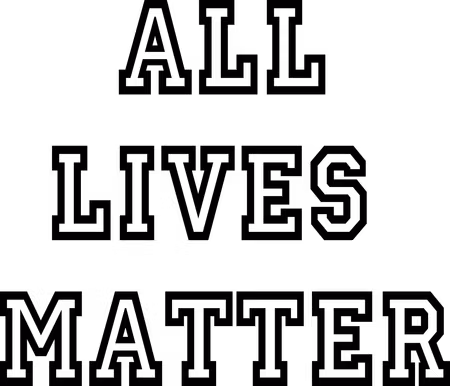 T-shirt "ALL LIVES MATTER"