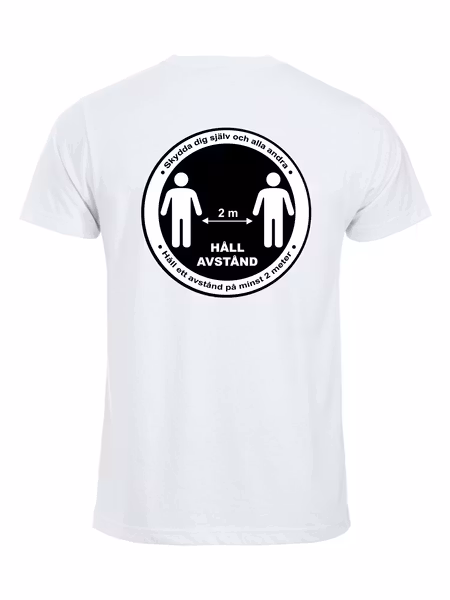 T-shirt "HÅLL AVSTÅND x 2"