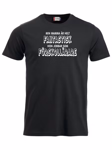 T-shirt "MAMMA FÖRSKOLLÄRARE"