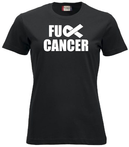 Dam T-shirt "FUCK CANCER"