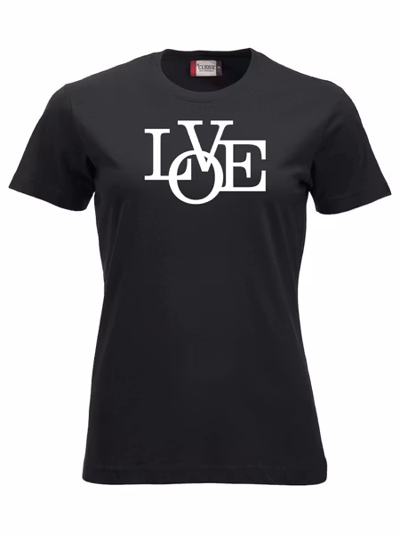 Dam T-shirt "LOVE"