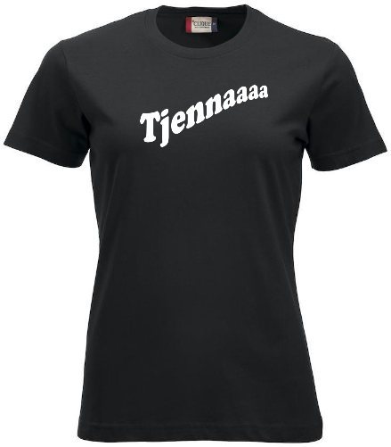 Dam T-shirt "TJENNAAAA"