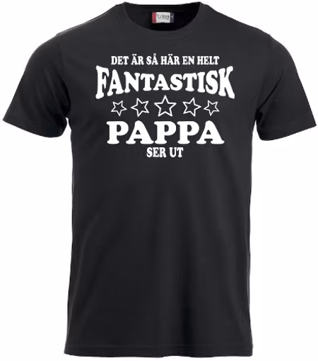 T-shirt "FANTASTISK PAPPA"
