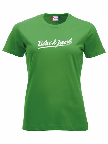 Grön Dam T-shirt "Black Jack"