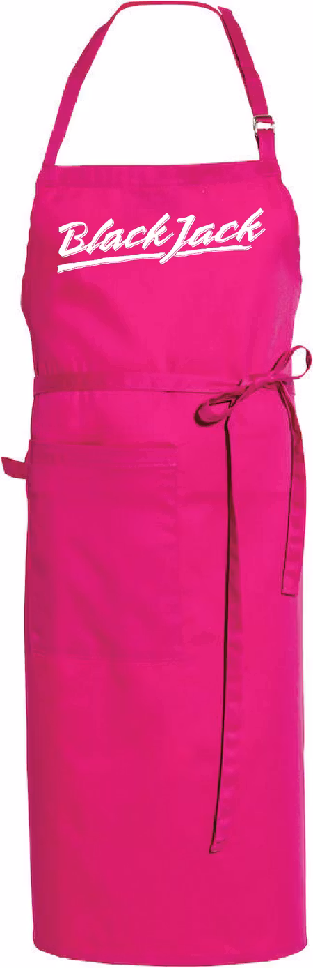 Cerise Förkläde "Black Jack" (vit)