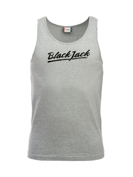 Grå Tank Top "Black Jack"