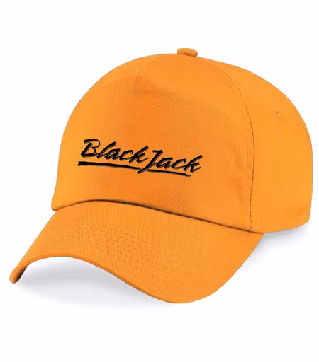 Orange Keps "Black Jack"
