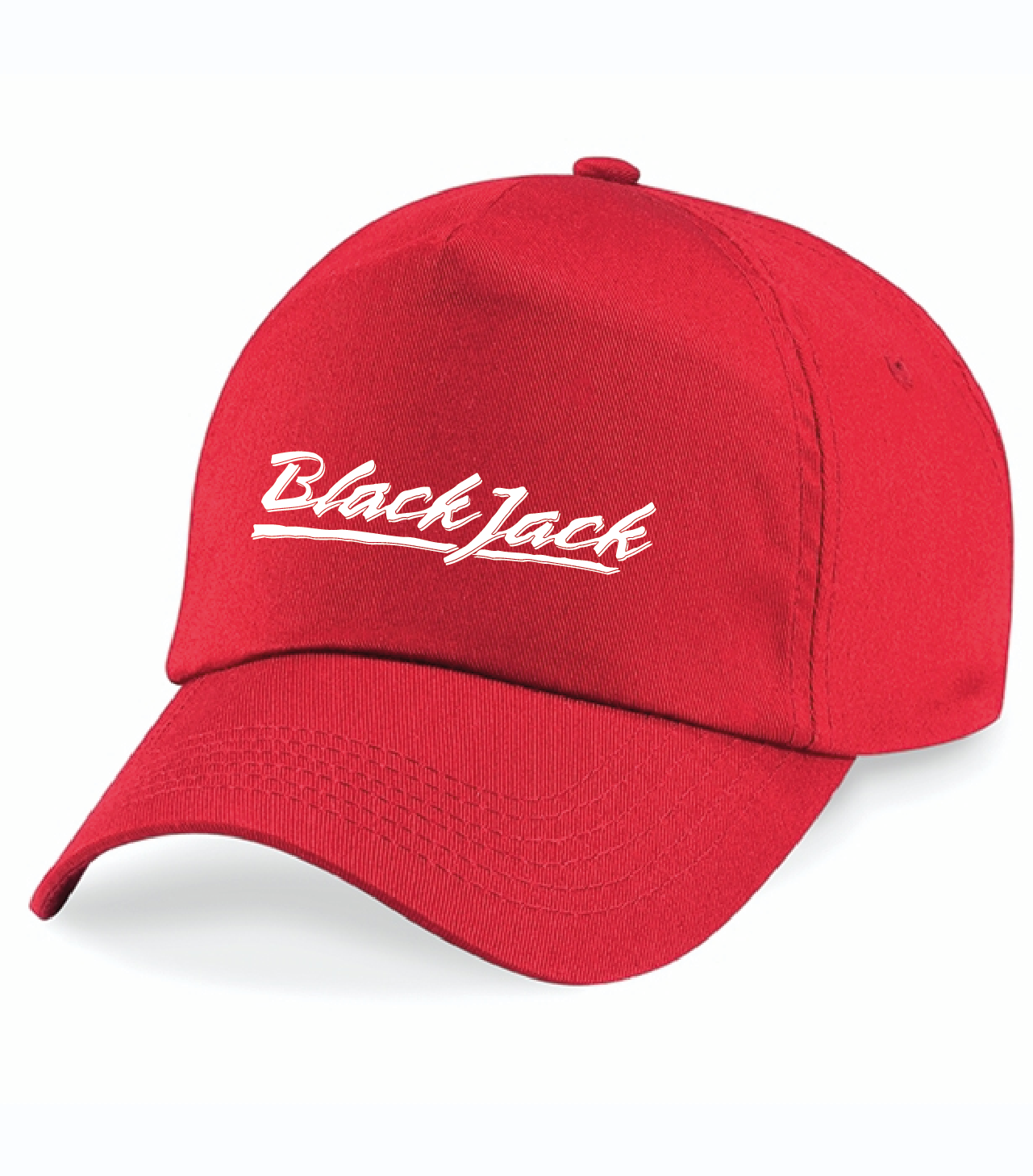 Röd Keps "Black Jack"