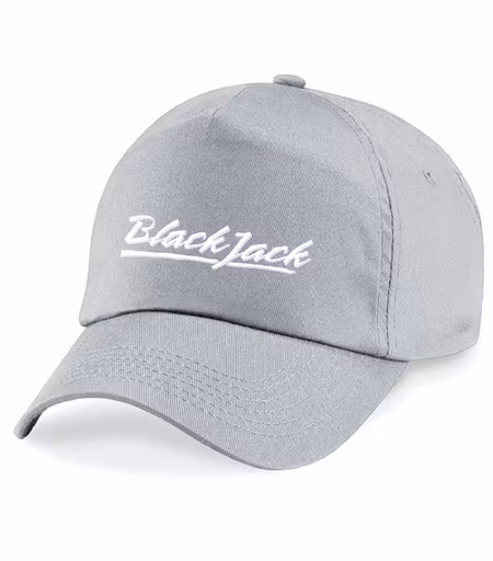 Grå Keps "Black Jack"