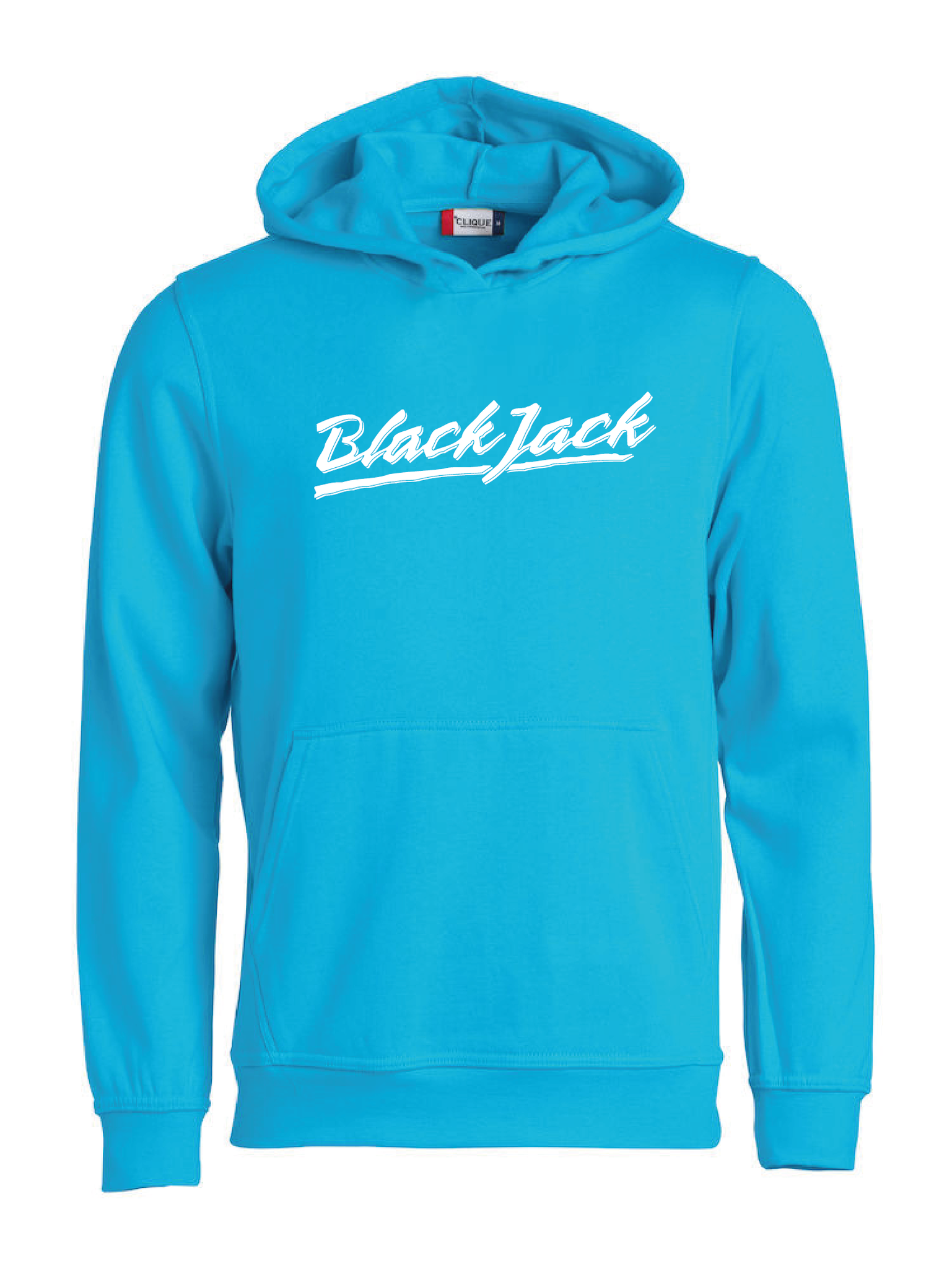 Turkos Junior Hoodtröja "Black Jack"