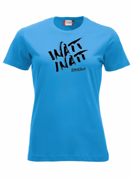 Turkos Dam T-shirt "Black Jack Inatt, Inatt"
