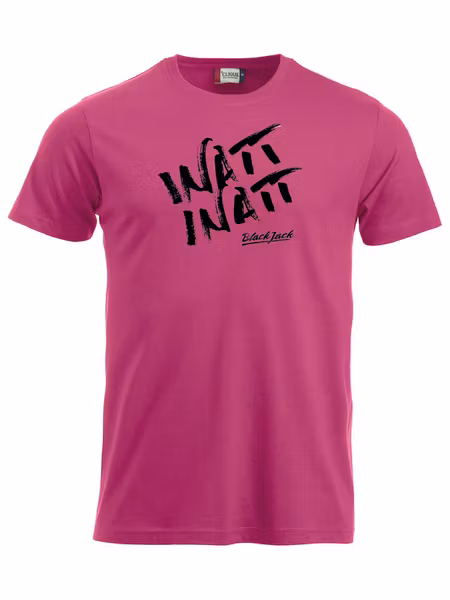 Cerise T-shirt "Black Jack Inatt, Inatt"