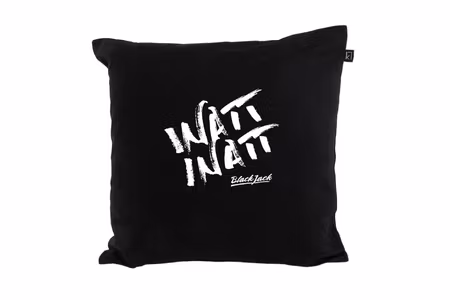 Svart Kuddfodral "Black Jack Inatt, Inatt"