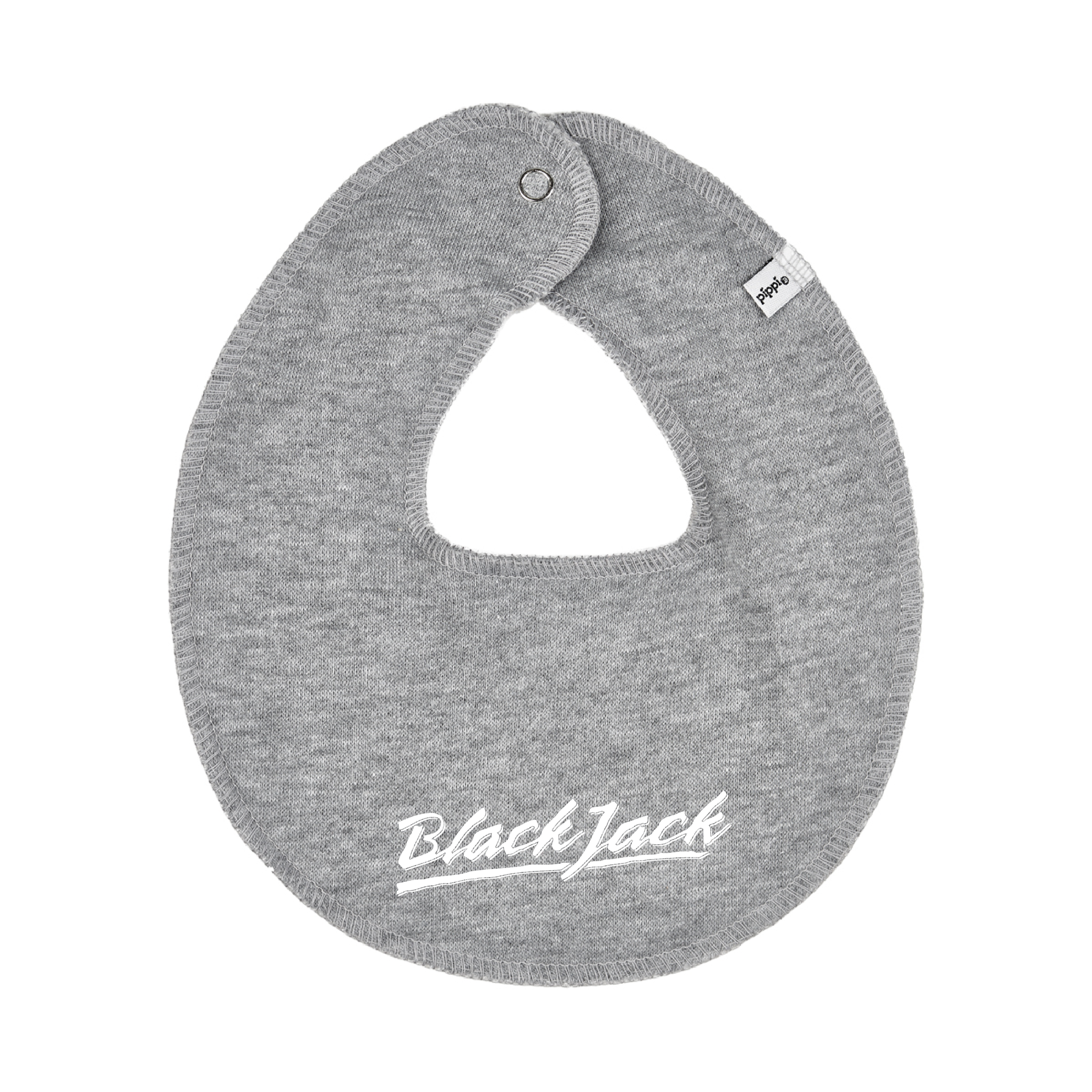 Grå Dregglis Rund "Black Jack" vit