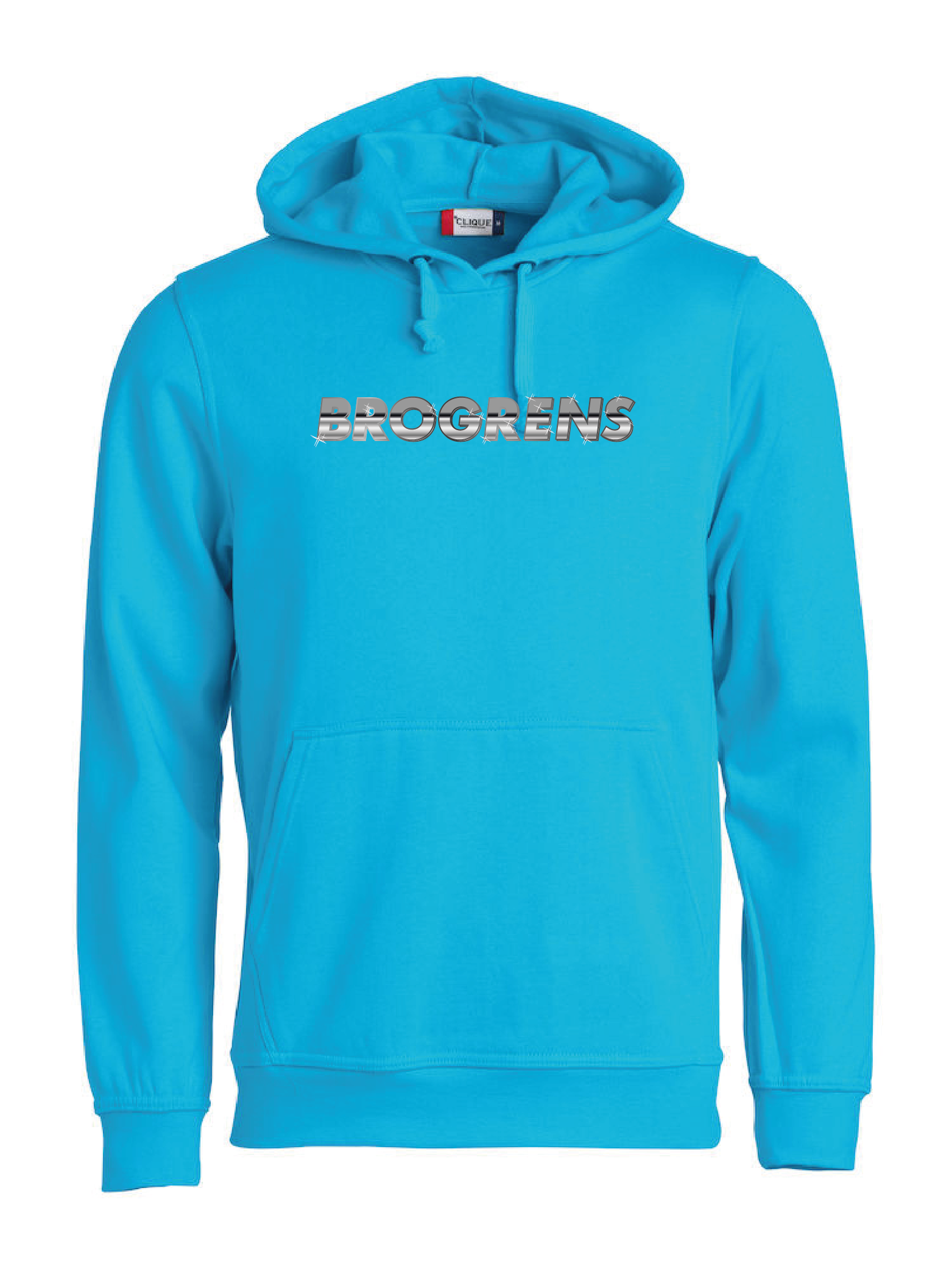 Turkos HOODTRÖJA "BROGRENS"
