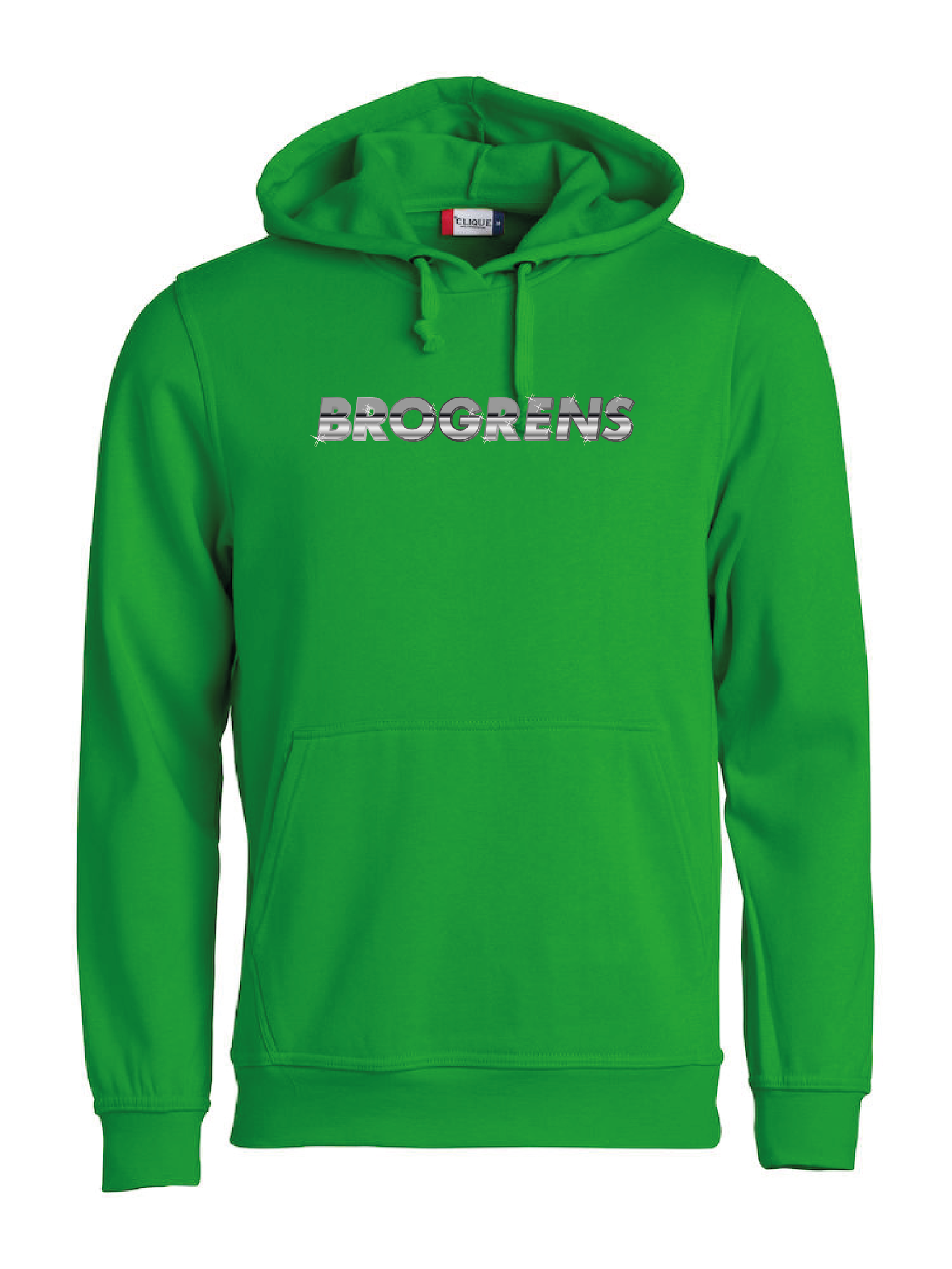 Grön HOODTRÖJA "BROGRENS"