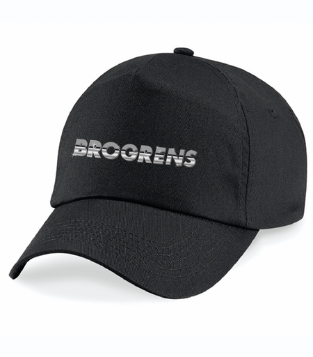 Svart Keps "BROGRENS"