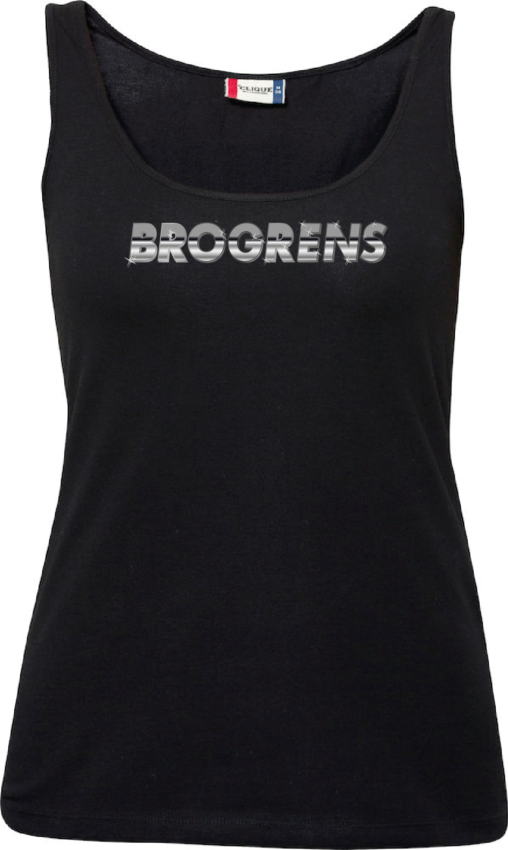 Svart Dam Tank Top "BROGRENS"