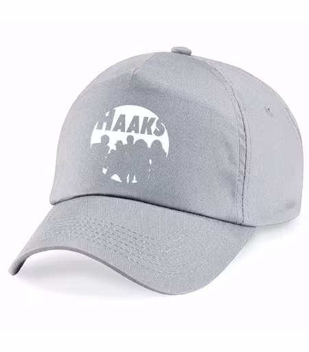 Grå Keps "HAAKS Siluett"