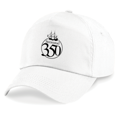 Vit Keps "STRÖMSTAD 350 år"
