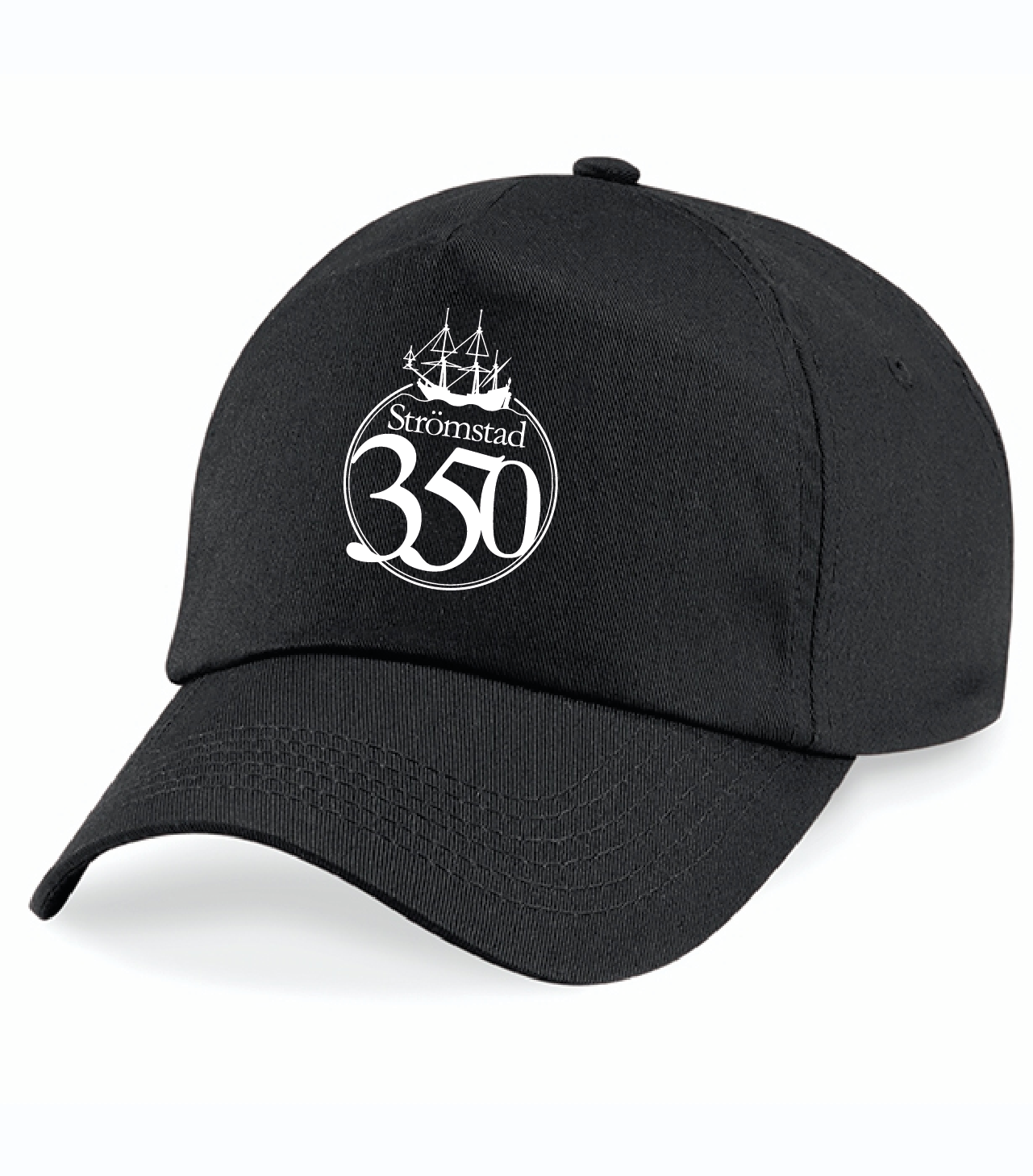 Svart Keps "STRÖMSTAD 350 år"