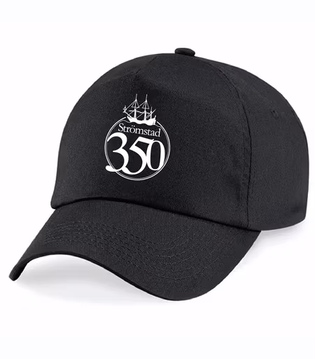 Svart Keps "STRÖMSTAD 350 år"