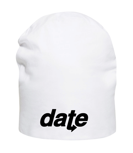 Vit Mössa "DATE"
