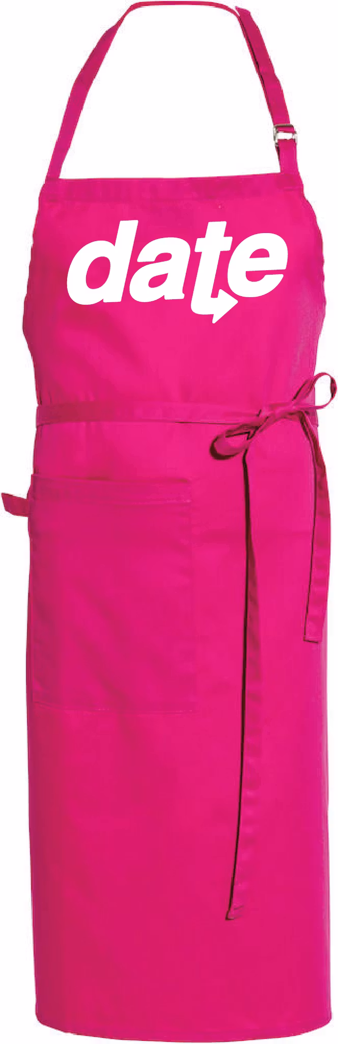 Cerise Förkläde "DATE"