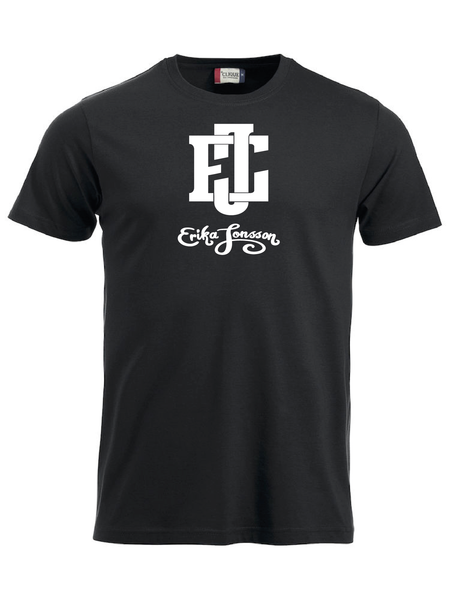 Svart T-shirt "Erika Jonsson"