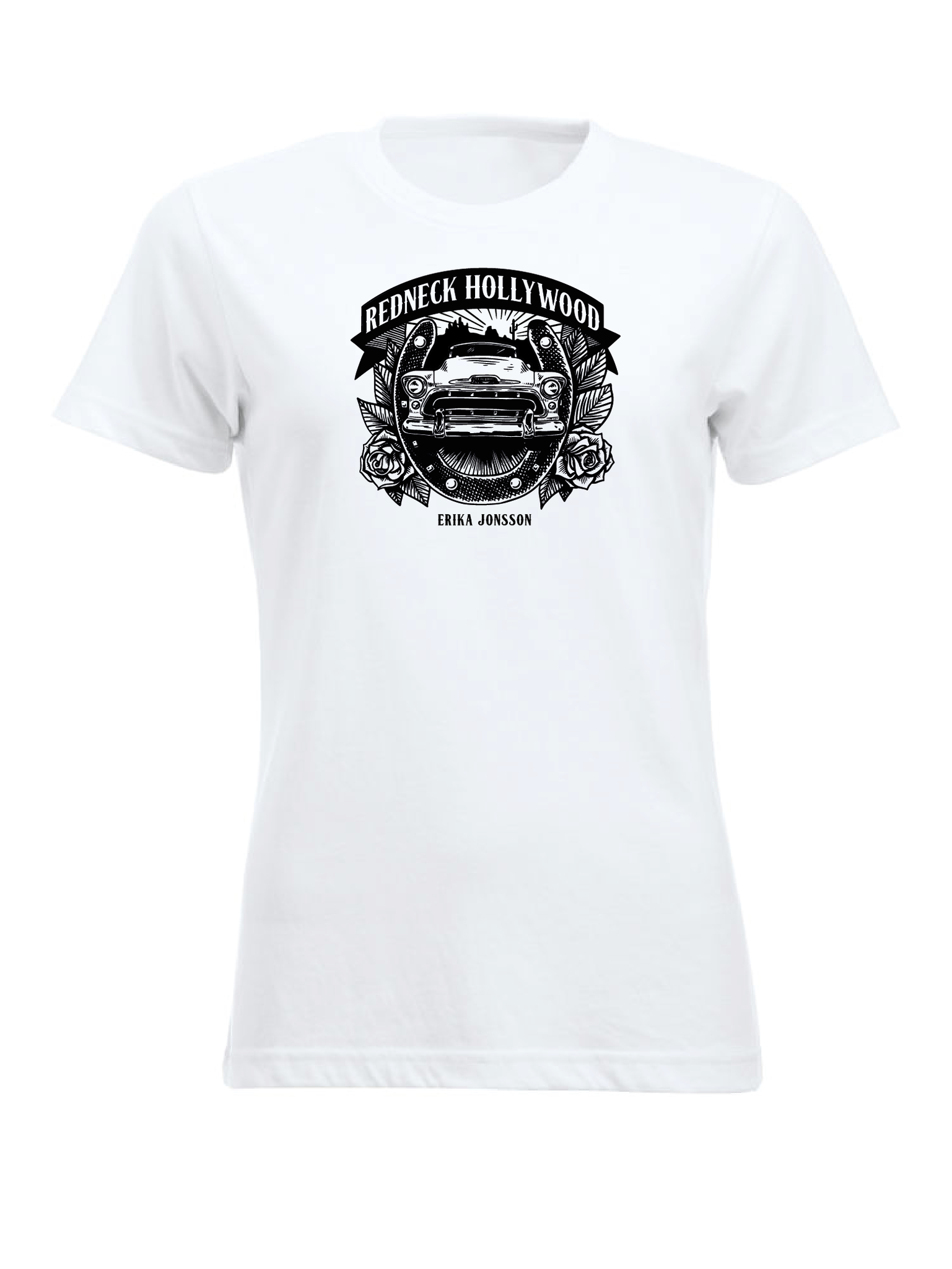 Vit Dam T-shirt "Redneck"