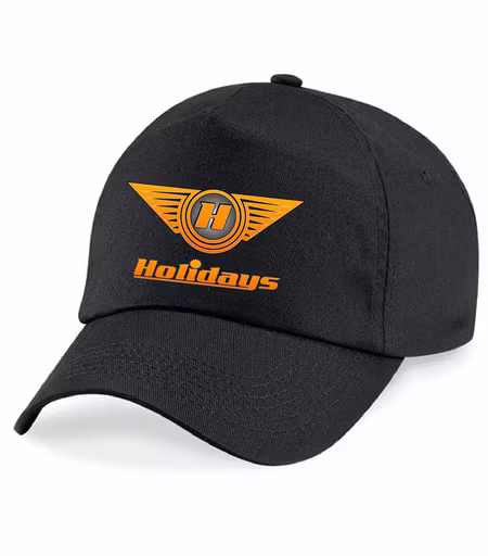 Svart Keps "HOLIDAYS LOGO"