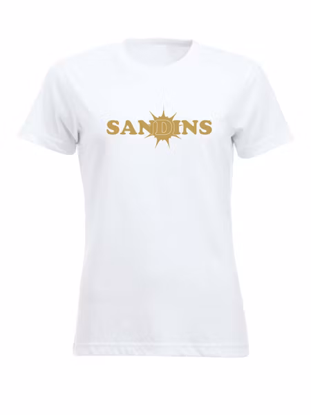 Vit Dam T-shirt "Sandins"