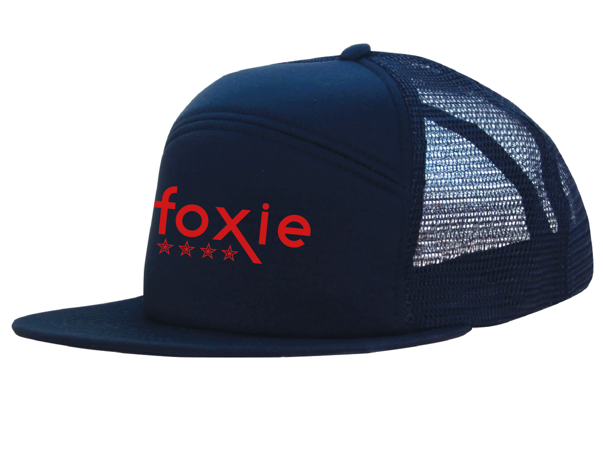 Svart Trucker Keps "FOXIE"