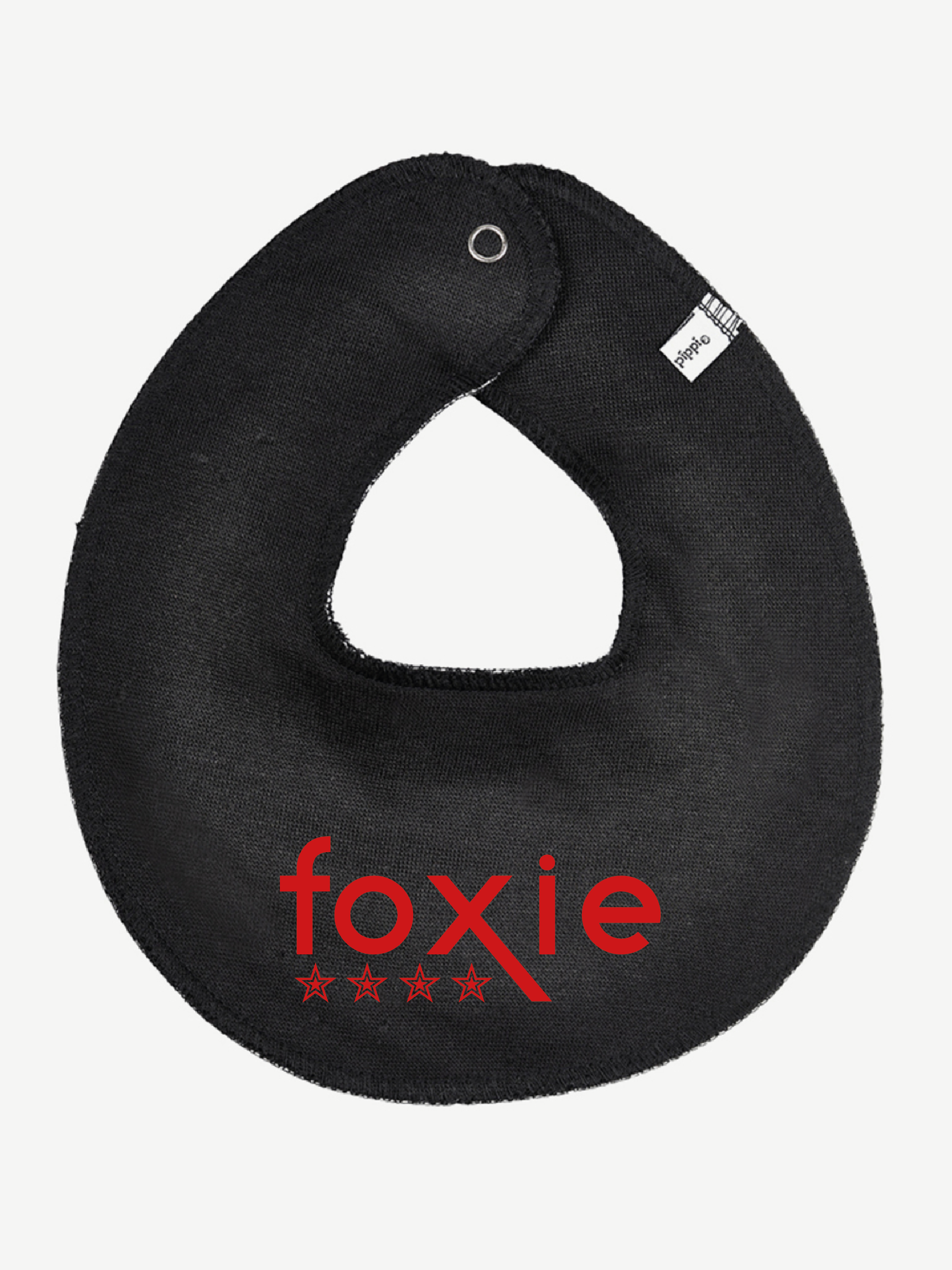 Svart Dregglis Rund "FOXIE"