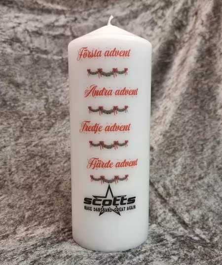 Blockljus 19 "SCOTTS Jul"