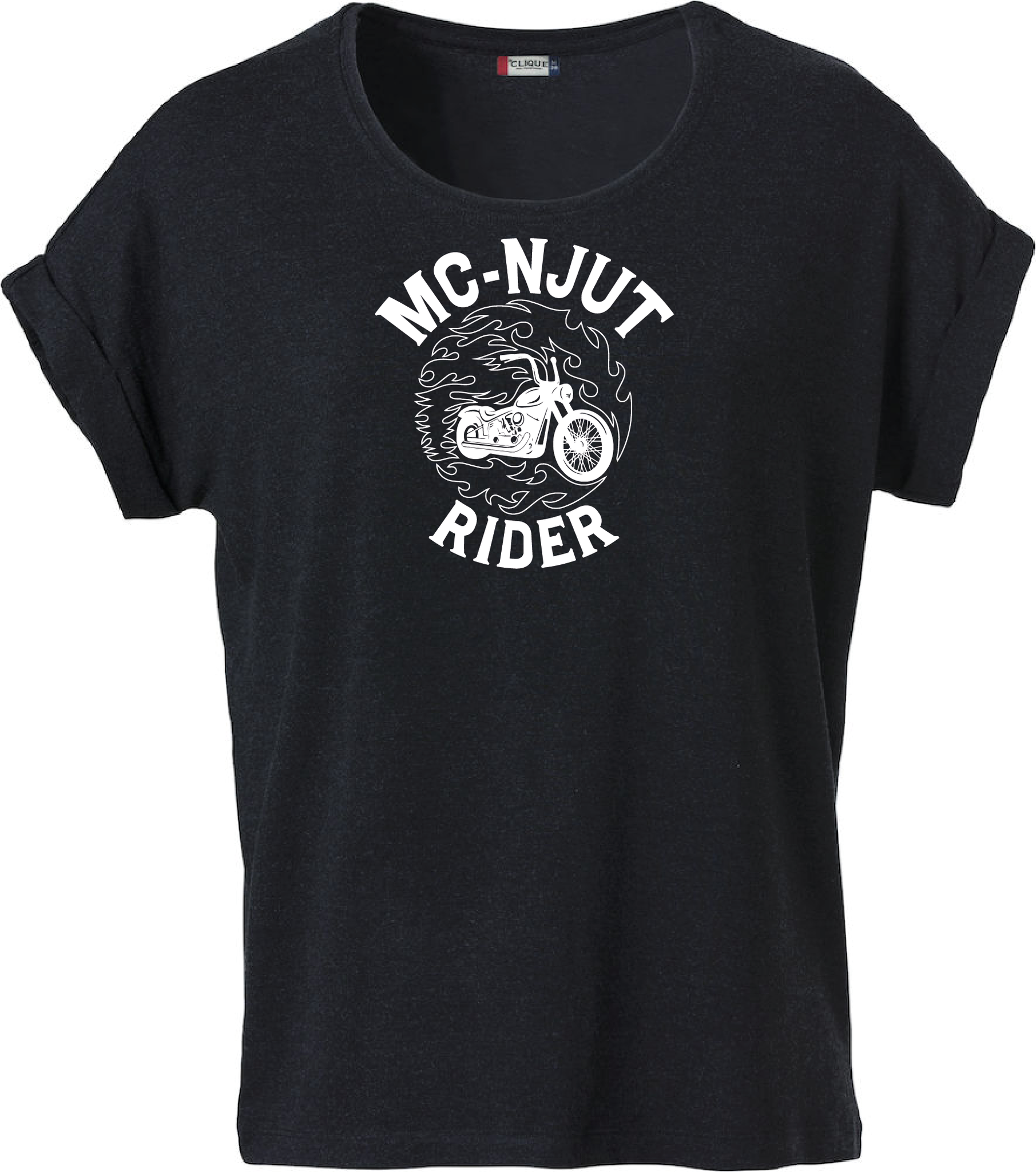 Svart Dam T-shirt Katy "MC-NJUT"