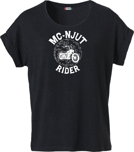 Svart Dam T-shirt Katy "MC-NJUT"