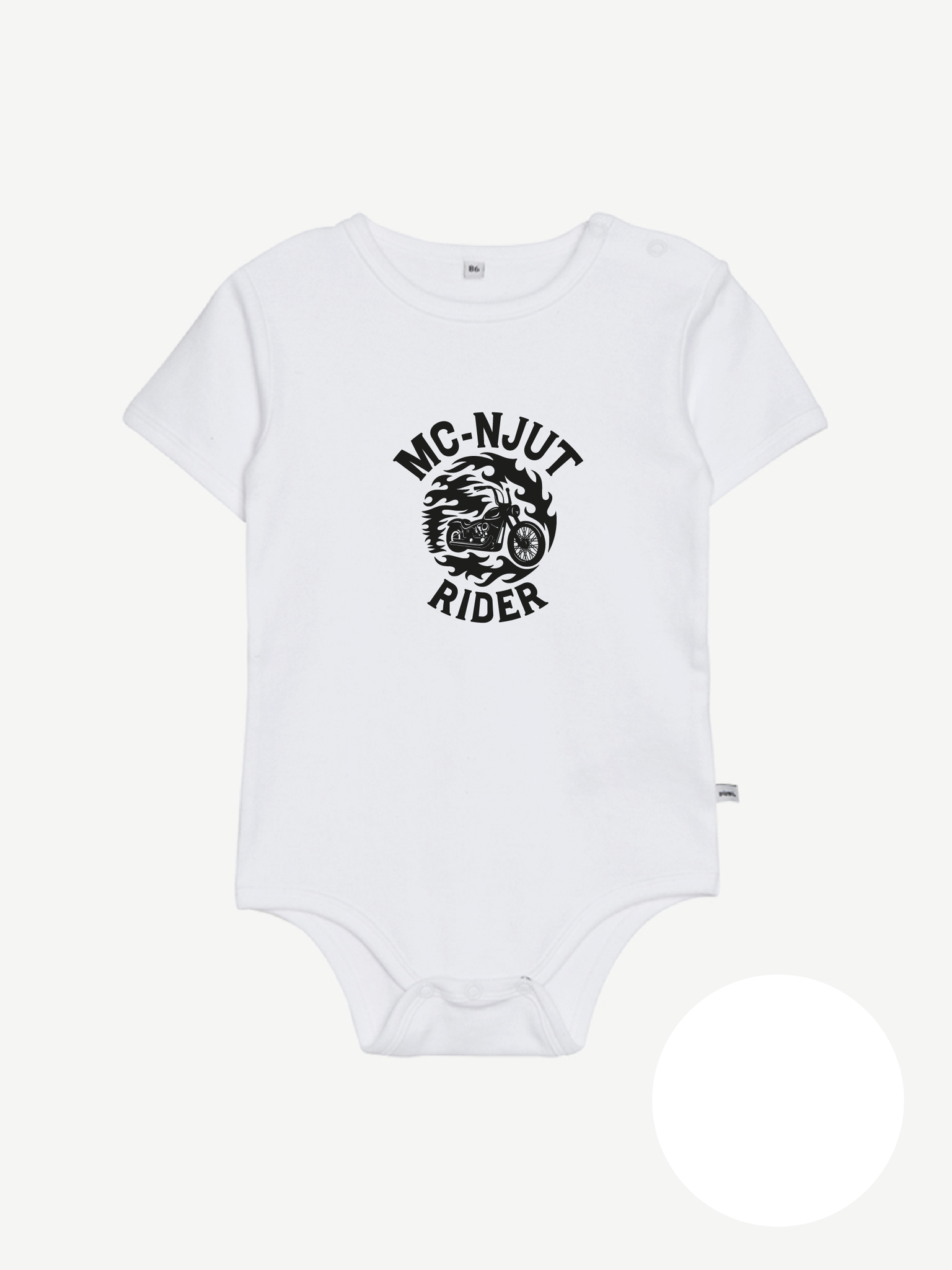 Baby Body Kort Ärm "MC-NJUT"