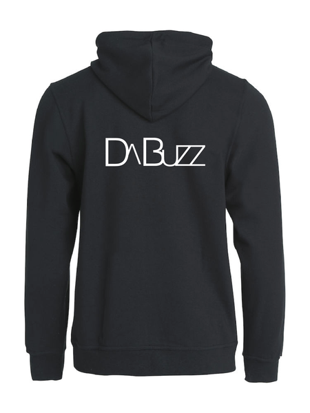 Svart HOODJACKA "DaBuzz" rygg