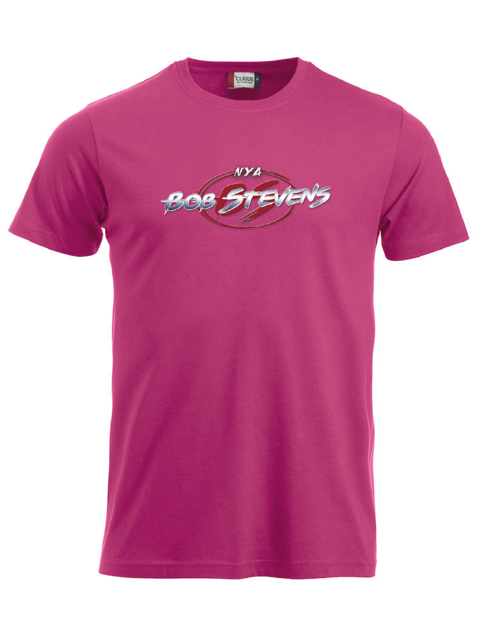 Cerise T-shirt "BOB STEVENS"