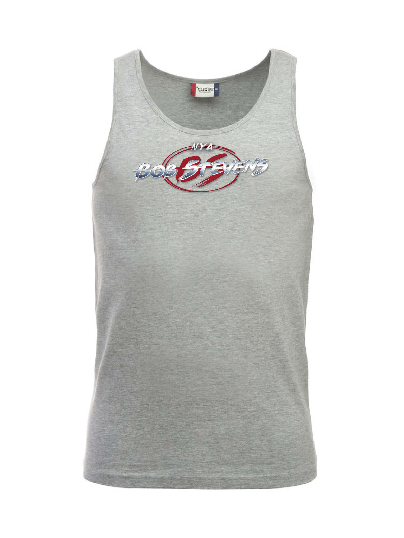Grå Tank Top "BOB STEVENS"
