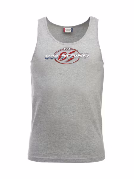 Grå Tank Top "BOB STEVENS"