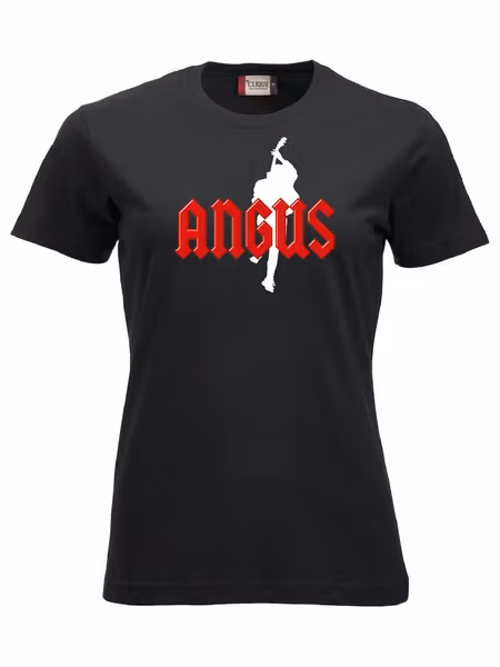 Svart Dam T-shirt "ANGUS"