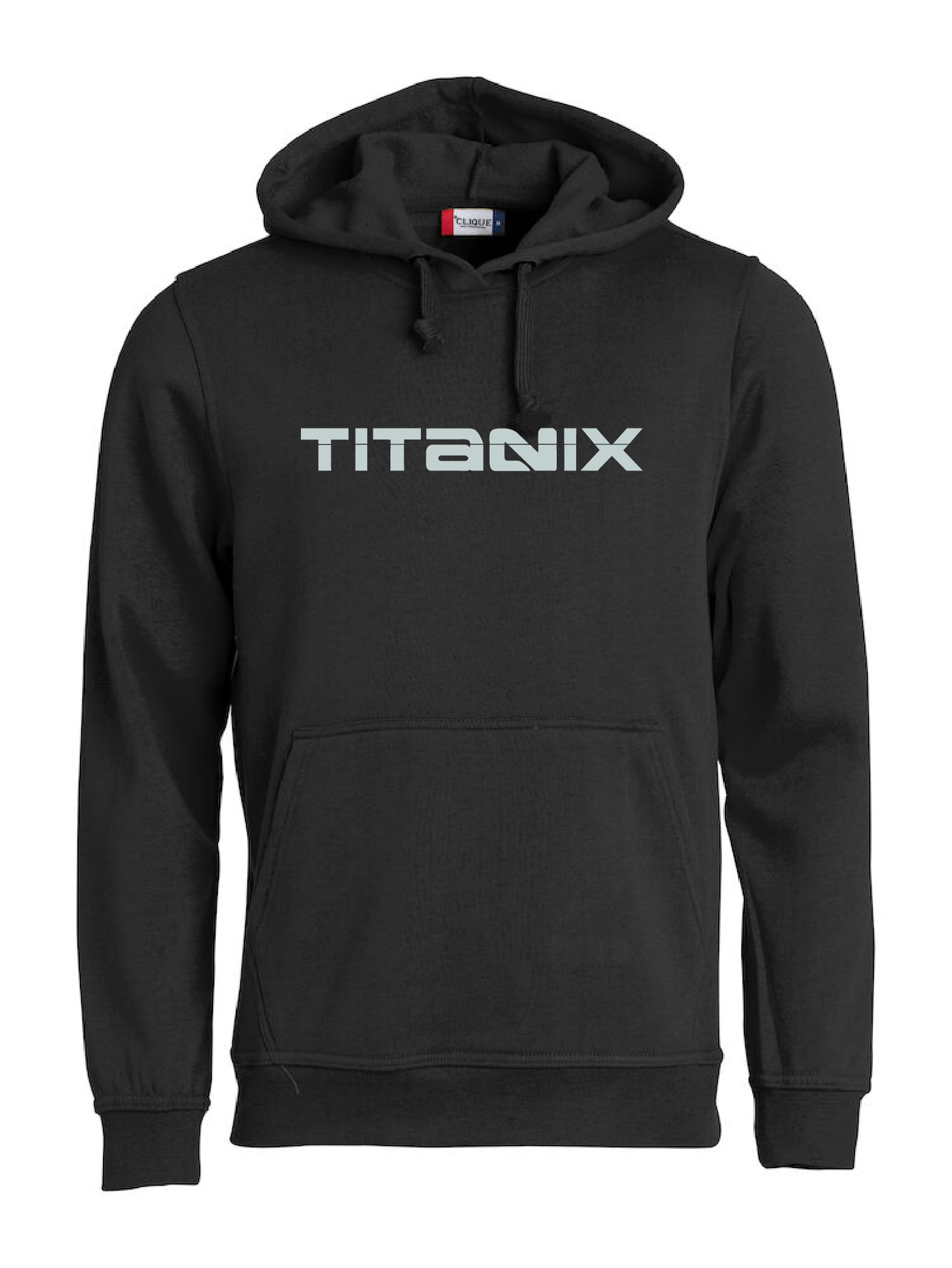 Svart HOODTRÖJA "TITANIX"