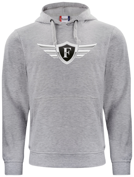 Grå HOODTRÖJA "FOXIE Wings"
