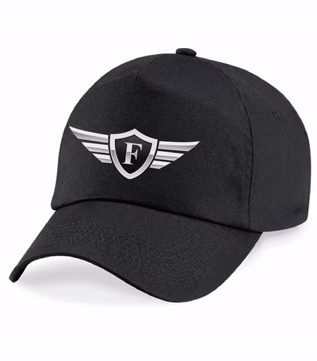 Svart Keps "FOXIE Wings"