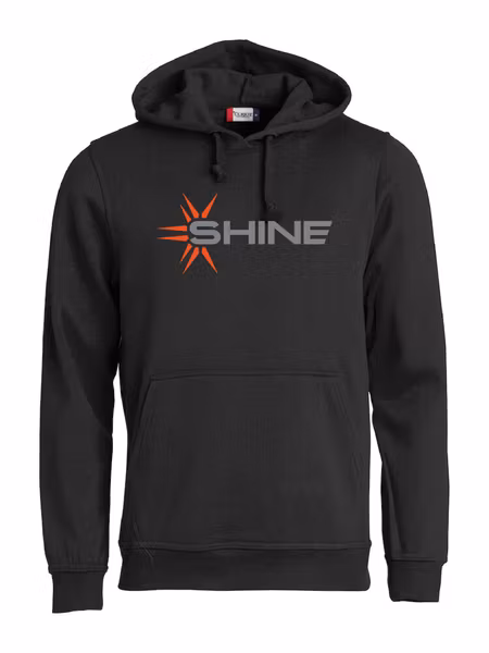 Svart HOODTRÖJA "SHINE"