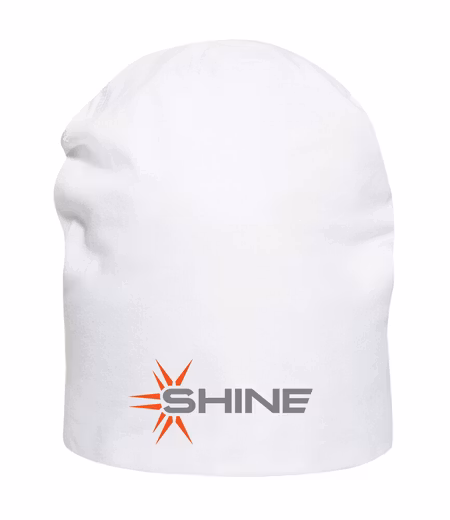 Vit Mössa "SHINE"
