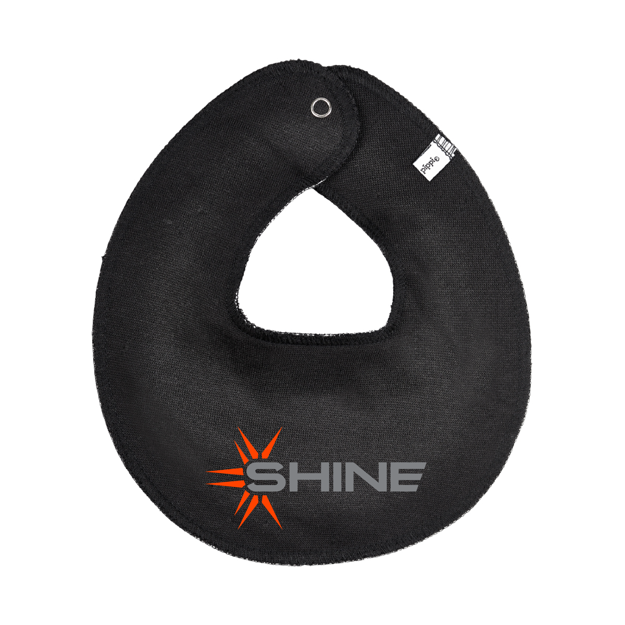 Svart Dregglis Rund "SHINE"