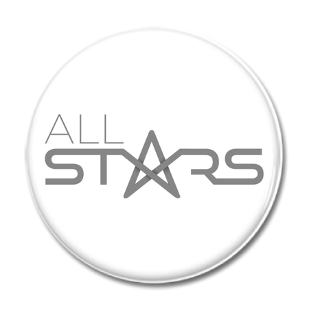 KNAPP "ALLSTARS Logo" 44mm vit